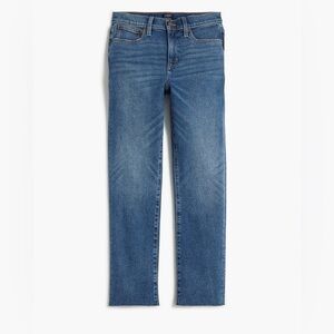 J. Crew Blue Denim High Waisted Straight Blue Denim Jeans Women’s Size 28